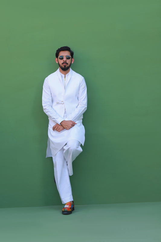 Egg White Waistcoat