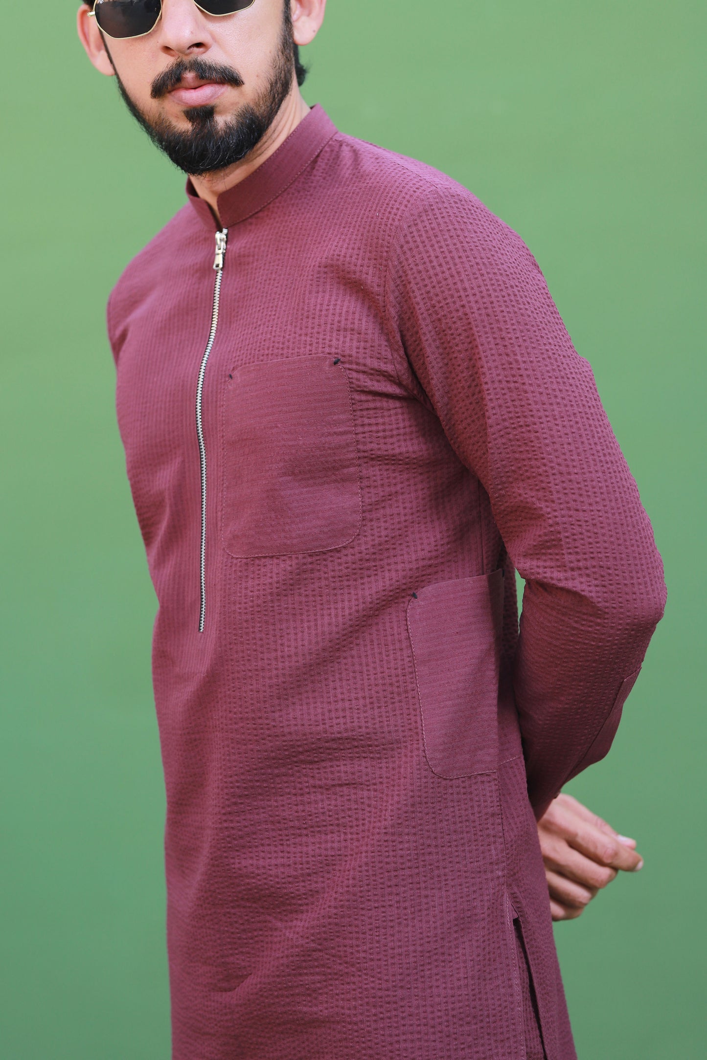 Chocolate Maroon Suit